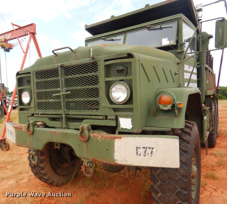 image for item DB7967 1990 Am General M929A2  dump truck