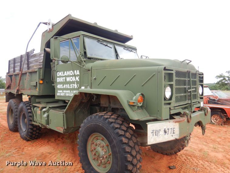 image for item DB7967 1990 Am General M929A2  dump truck