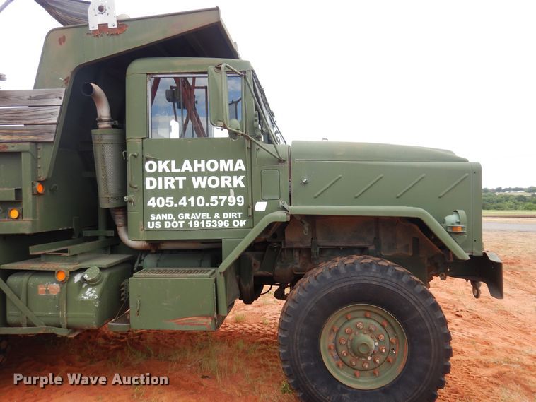 image for item DB7967 1990 Am General M929A2  dump truck