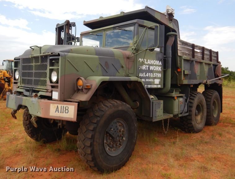 image for item DB7969 1990 Am General M929A2  dump truck