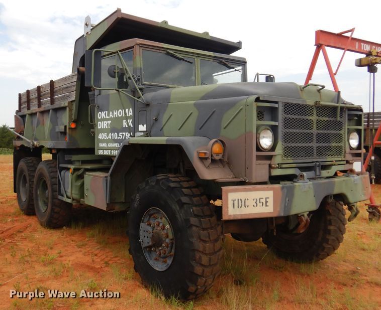 image for item DB7969 1990 Am General M929A2  dump truck