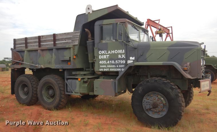 image for item DB7969 1990 Am General M929A2  dump truck