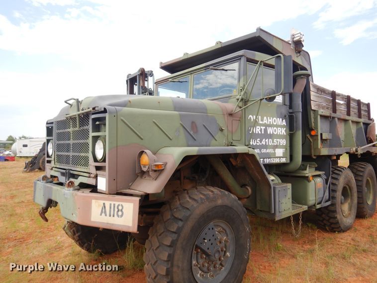 image for item DB7969 1990 Am General M929A2  dump truck