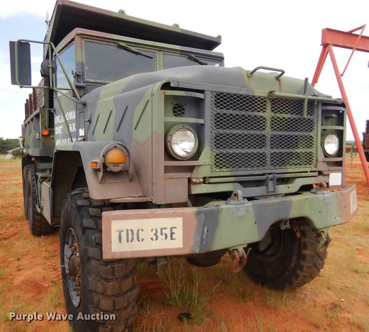 image for item DB7969 1990 Am General M929A2  dump truck