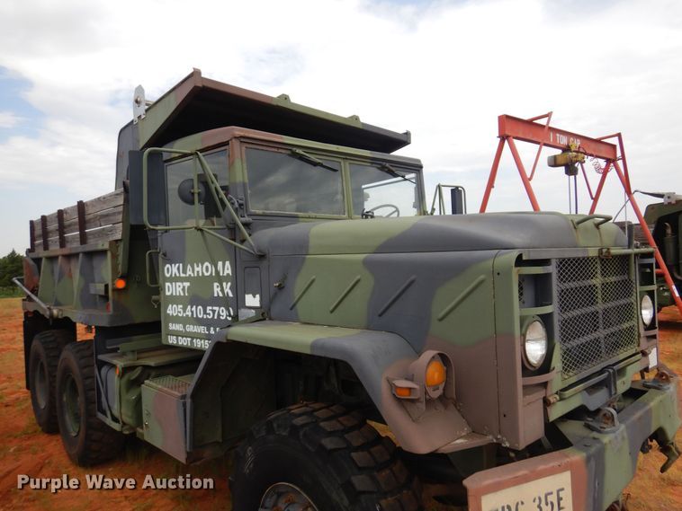 image for item DB7969 1990 Am General M929A2  dump truck