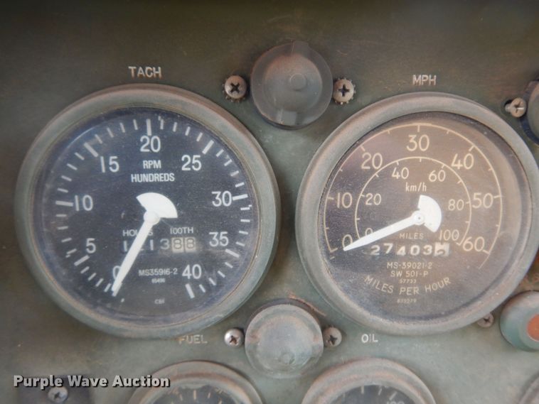 image for item DB7969 1990 Am General M929A2  dump truck