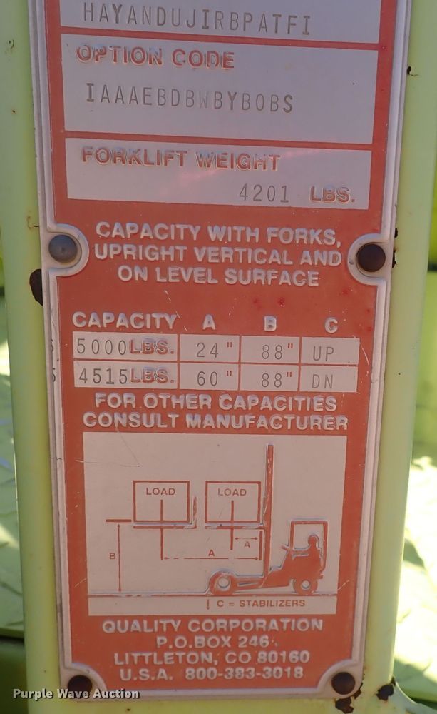 image for item DG2695 2007 Donkey M13-5K  forklift