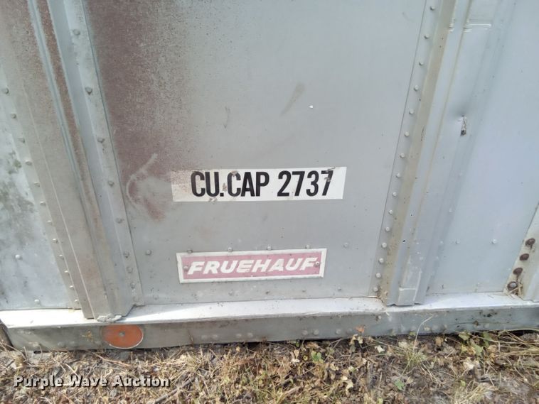 image for item DK0980 Fruehauf  dry van trailer body