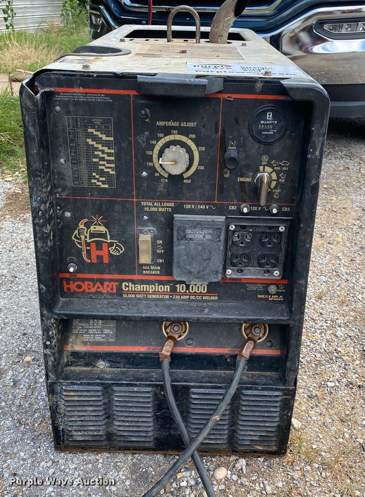 image for item DK6382 Hobart Champion 10000  welder/generator
