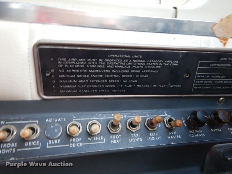 image for item DK8302 1975 Cessna T310R  airplane