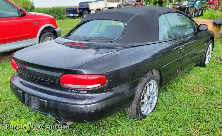 image for item DM2454 1999 Chrysler Sebring JXi  convertible