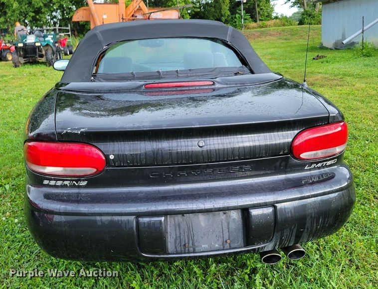 image for item DM2454 1999 Chrysler Sebring JXi  convertible