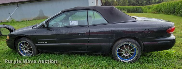 image for item DM2454 1999 Chrysler Sebring JXi  convertible