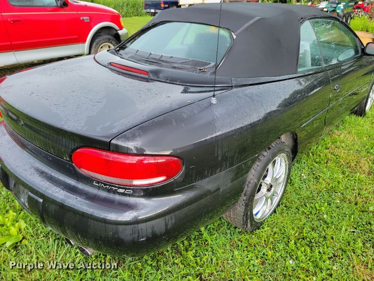 image for item DM2454 1999 Chrysler Sebring JXi  convertible