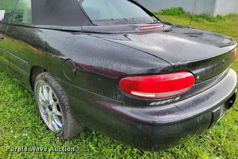 image for item DM2454 1999 Chrysler Sebring JXi  convertible