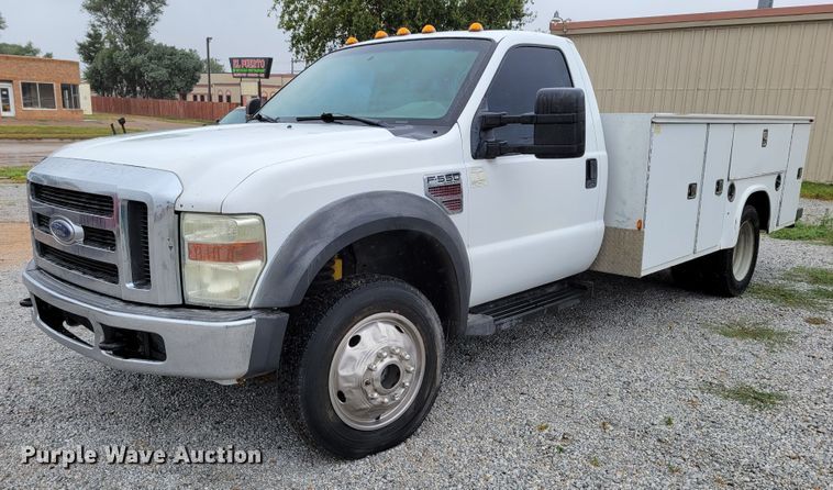 image for item DM2489 2008 Ford F550 Super Duty XL  utility / service truck