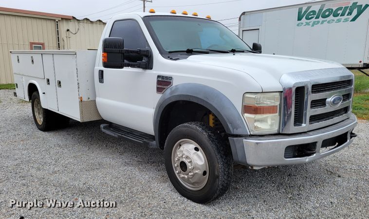 image for item DM2489 2008 Ford F550 Super Duty XL  utility / service truck