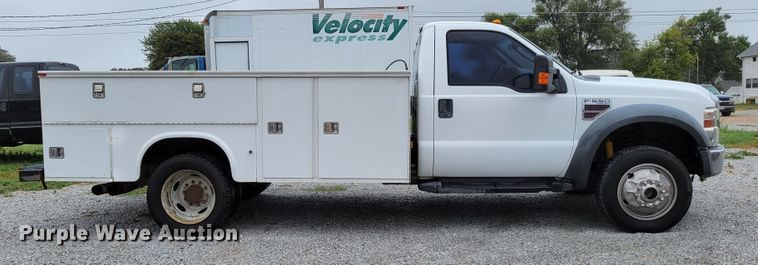 image for item DM2489 2008 Ford F550 Super Duty XL  utility / service truck