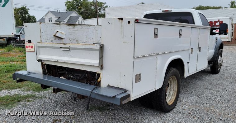 image for item DM2489 2008 Ford F550 Super Duty XL  utility / service truck