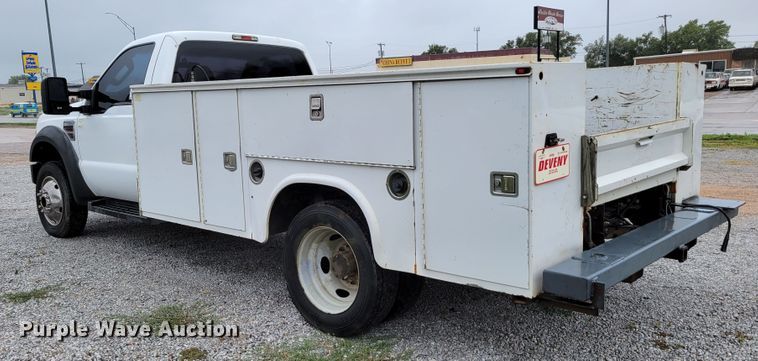 image for item DM2489 2008 Ford F550 Super Duty XL  utility / service truck