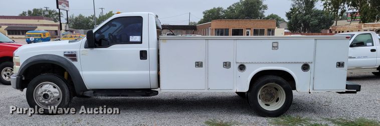 image for item DM2489 2008 Ford F550 Super Duty XL  utility / service truck