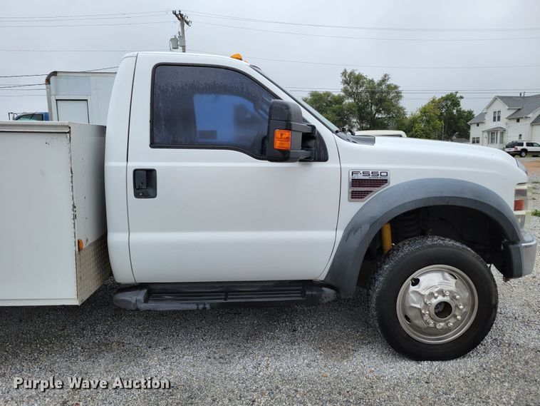 image for item DM2489 2008 Ford F550 Super Duty XL  utility / service truck
