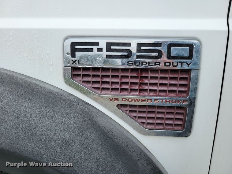 image for item DM2489 2008 Ford F550 Super Duty XL  utility / service truck
