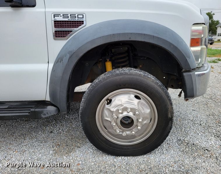 image for item DM2489 2008 Ford F550 Super Duty XL  utility / service truck