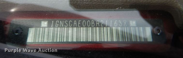 image for item DO1487 2011 Chevrolet Tahoe  SUV