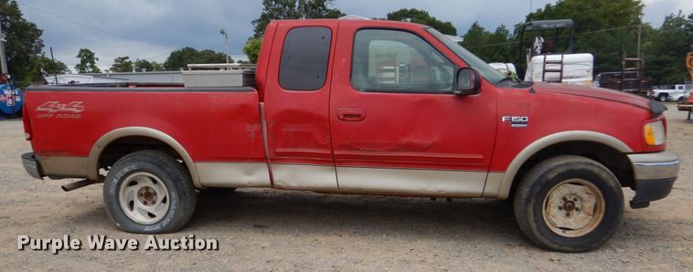 image for item DO1489 2000 Ford F150  SuperCab pickup truck