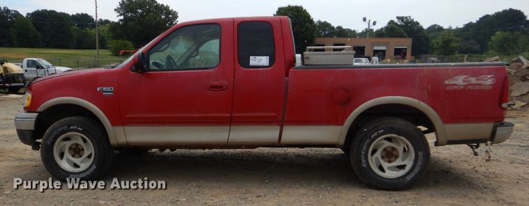 image for item DO1489 2000 Ford F150  SuperCab pickup truck