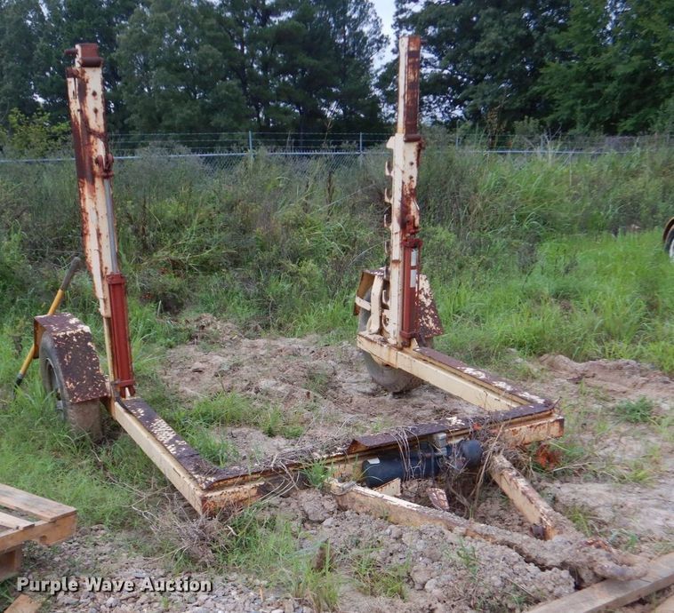 image for item DO1496 Shop built  reel trailer