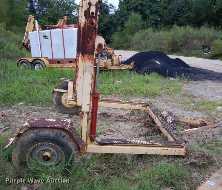image for item DO1496 Shop built  reel trailer