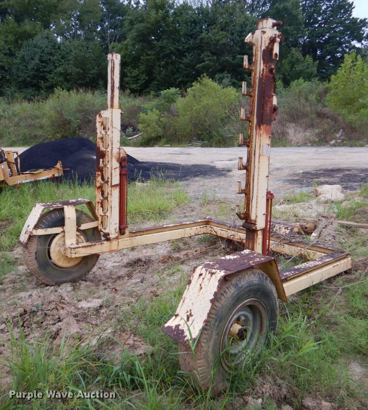 image for item DO1496 Shop built  reel trailer
