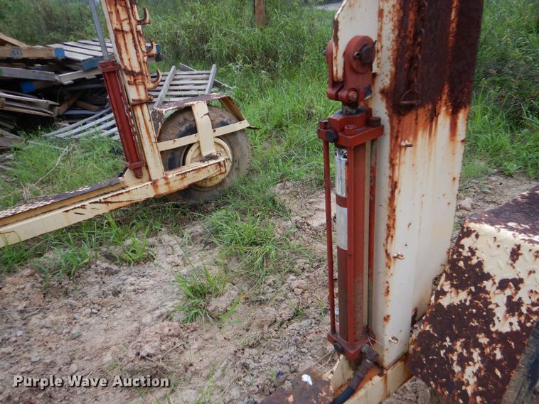 image for item DO1496 Shop built  reel trailer