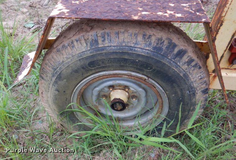 image for item DO1496 Shop built  reel trailer