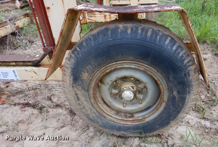 image for item DO1496 Shop built  reel trailer