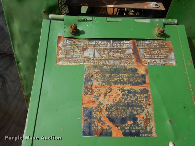 image for item DO1503 Sullair 185DPQ2WJD  air compressor