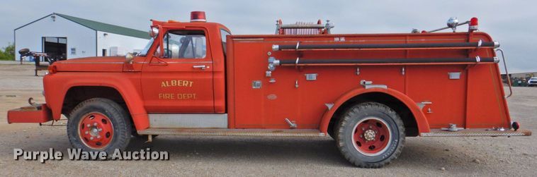 image for item DP4819 1974 Ford F600  pumper fire truck