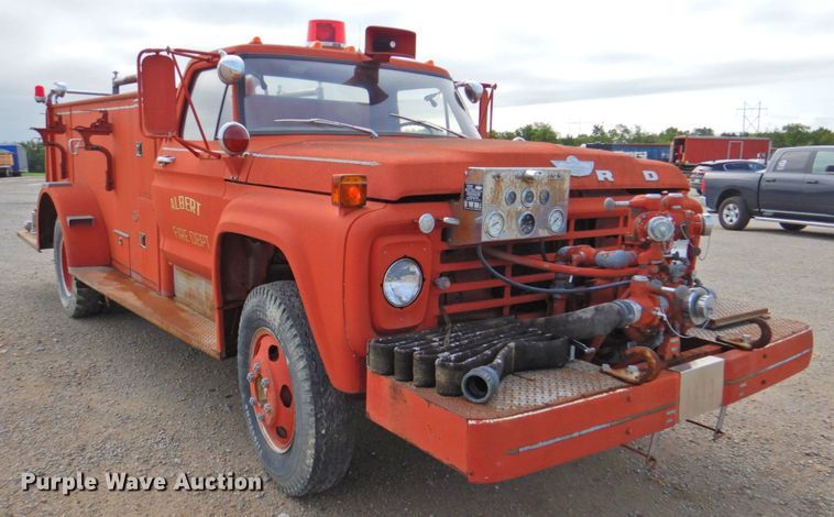 image for item DP4819 1974 Ford F600  pumper fire truck