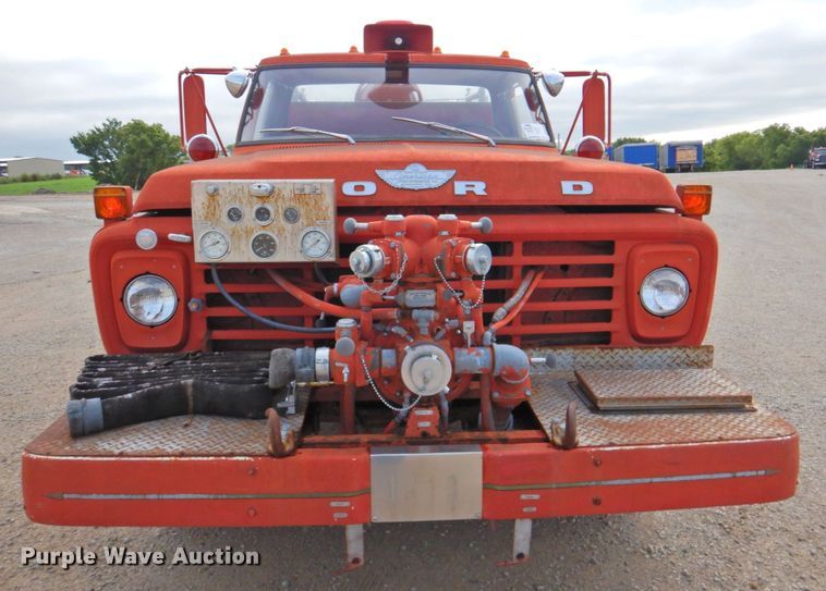 image for item DP4819 1974 Ford F600  pumper fire truck