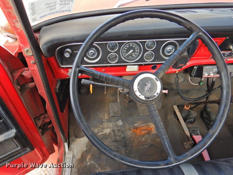 image for item DP4819 1974 Ford F600  pumper fire truck