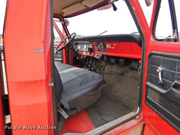 image for item DP4819 1974 Ford F600  pumper fire truck