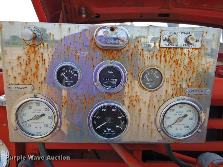 image for item DP4819 1974 Ford F600  pumper fire truck