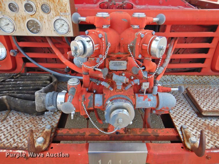 image for item DP4819 1974 Ford F600  pumper fire truck