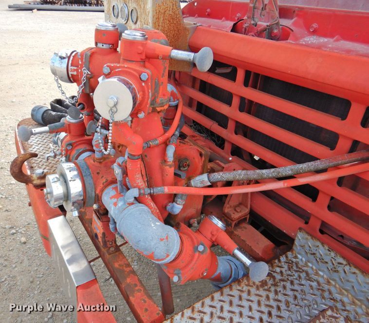 image for item DP4819 1974 Ford F600  pumper fire truck