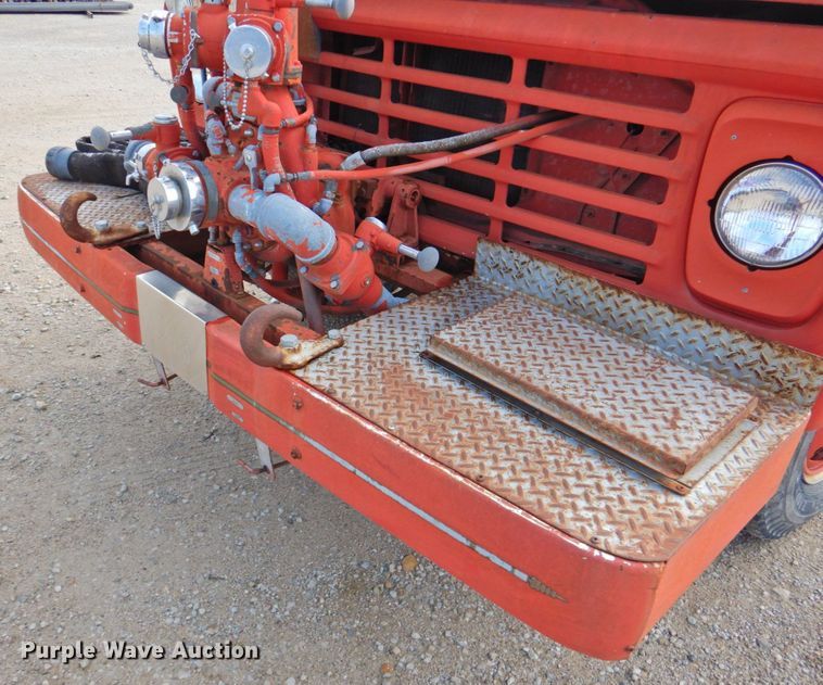 image for item DP4819 1974 Ford F600  pumper fire truck