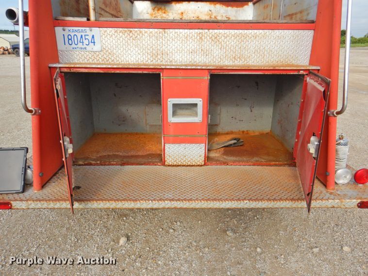 image for item DP4819 1974 Ford F600  pumper fire truck