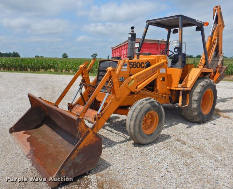 image for item DP4821 1978 Case 580C  backhoe