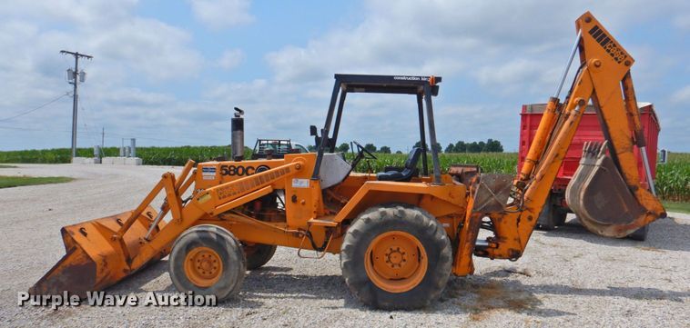 image for item DP4821 1978 Case 580C  backhoe